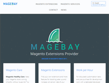 Tablet Screenshot of magebay.com